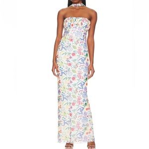 Multicolored Maxi Dress